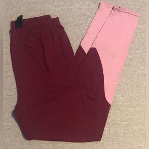 Agnes & Dora Legging, Berry/Pink, Large
